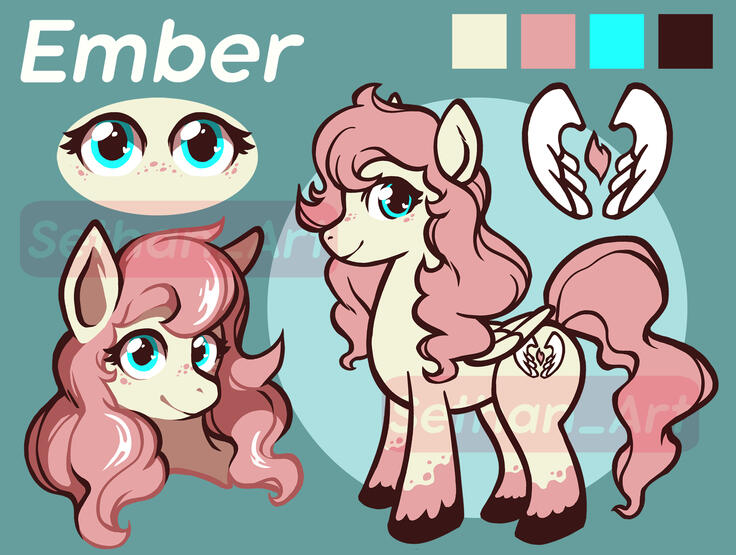 Pony Reference Sheet Example